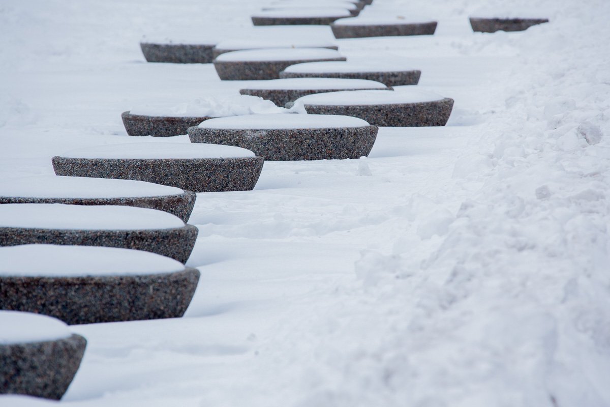 Заснеженный Днепр красив Заснеженный Днепр красив