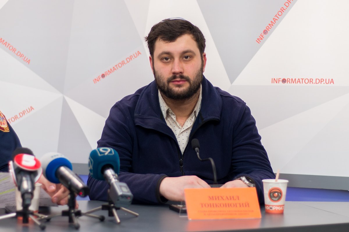 Михаил Тонконогий, глава профсоюза автомобилистов и автоперевозчиков Днепра