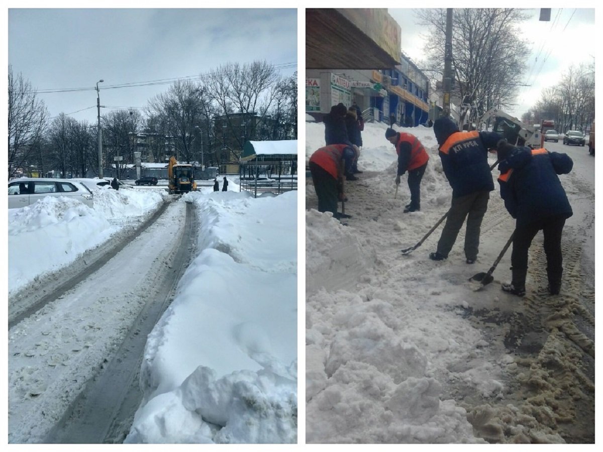  22 марта на дорогах работают 160 единиц спецтехники