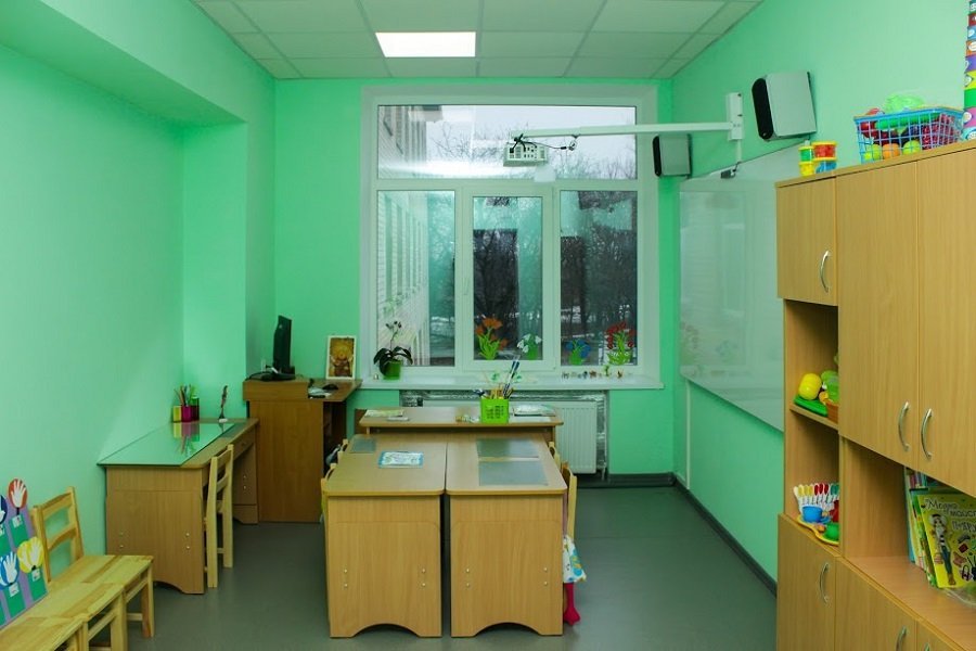 Отремонтированный кабинет логопеда