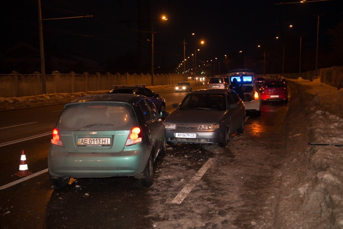 Авария произошла около 17:40
