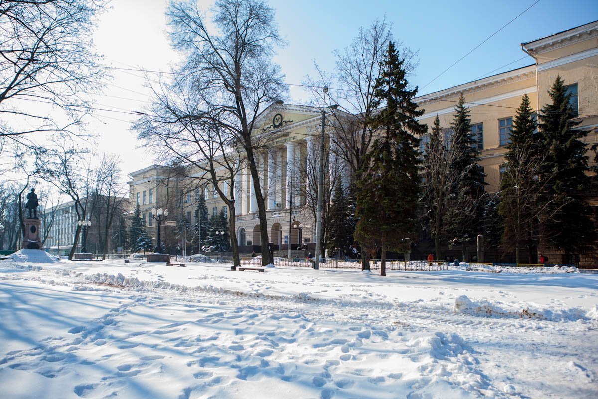 Отреставрированный корпус прекрасно вписывается в современный город