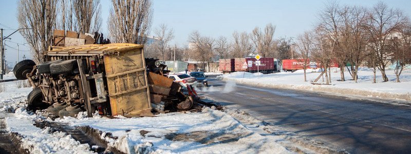 Маз с гармошкой