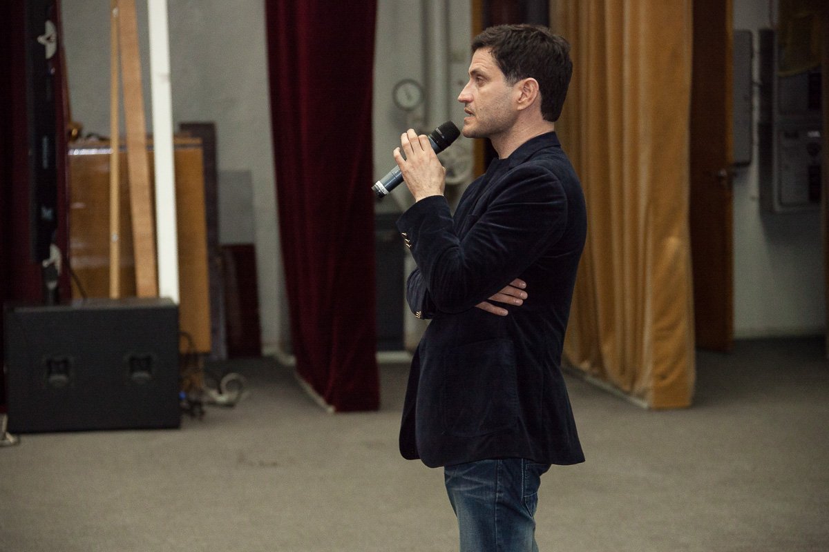 Известный украинский актер и режиссер провел творческий вечер бесплатно для всех желающих Известный украинский актер и режиссер провел творческий вечер бесплатно для всех желающих