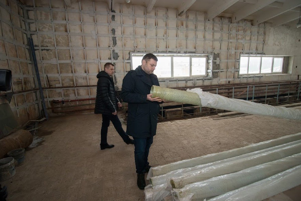 Также разработан проект замены основных сетей и магистралей во всем городе Также разработан проект замены основных сетей и магистралей во всем городе