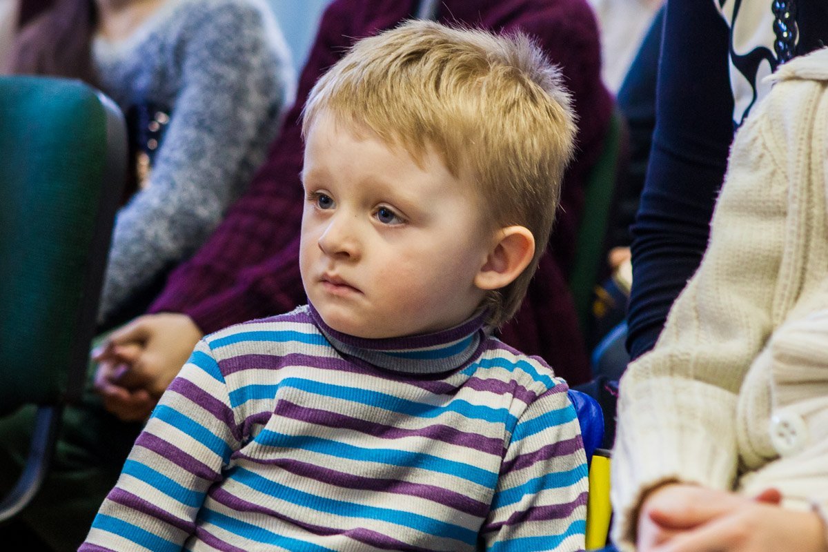 На празднике, в основном, присутствовали дети и некоторые их родители