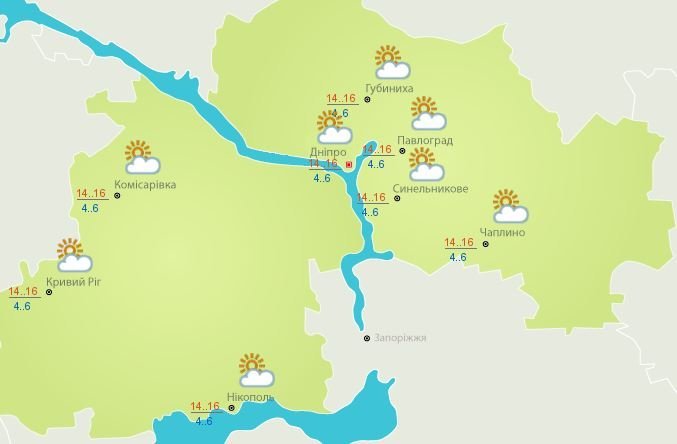 Данные гидрометцентра