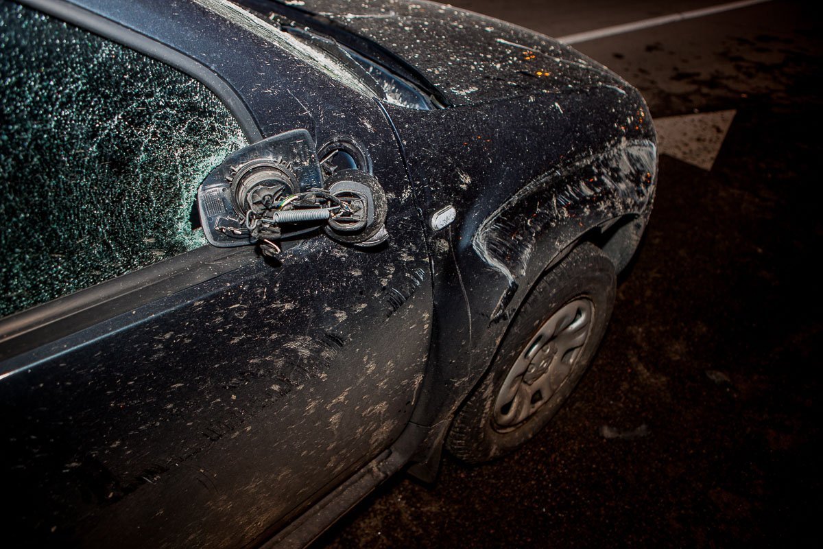 Сотрудники патрульной полиции рассказали, что сделают все возможное, чтобы задержать виновника аварии.