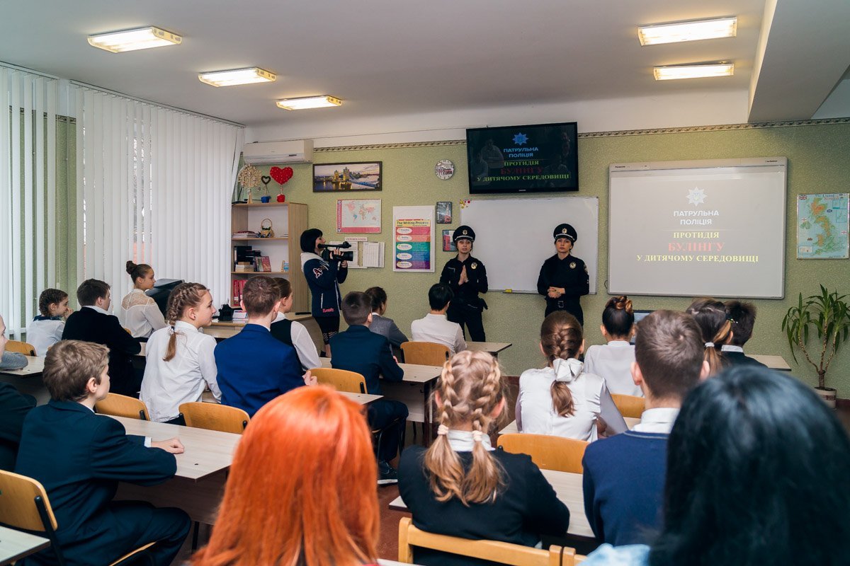 В школе №22 провели первый урок от патрульных В школе №22 провели первый урок от патрульных