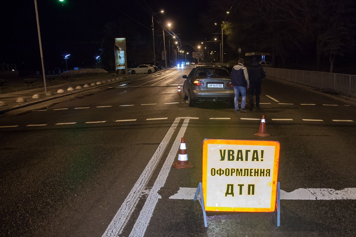 Авария произошла около 23:00