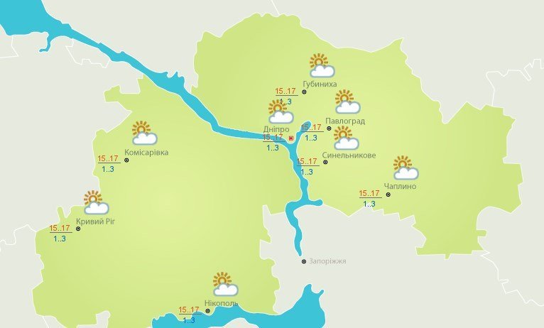 Температура воздуха поднимется до 14 градусов тепла