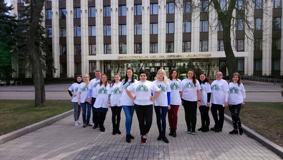 Сотрудницы Облздрава на акции Сотрудницы Облздрава на акции