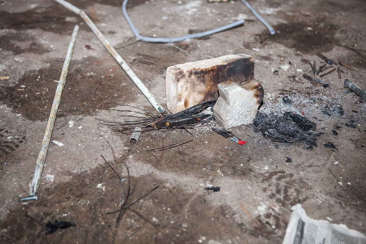 Кто-то палил кабеля