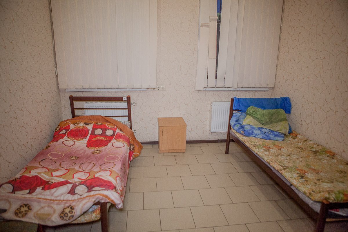 Комната в общежитии для водителей Комната в общежитии для водителей