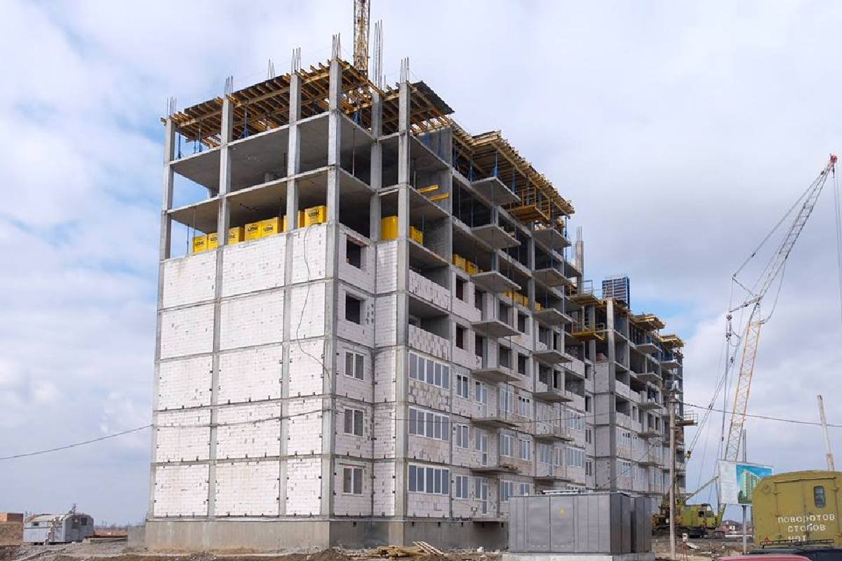 Девятиэтажный жилой дом будет сдаваться уже в этом году