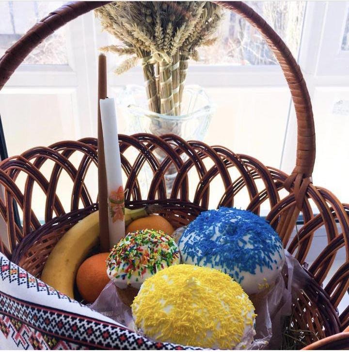 Можно заметить флаг Украины. Фото: oksanazinovkina