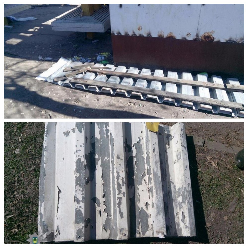 На улице Автостроя разгромили остановку На улице Автостроя разгромили остановку