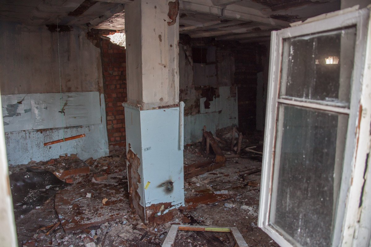 Пожар произошел в центре города Пожар произошел в центре города