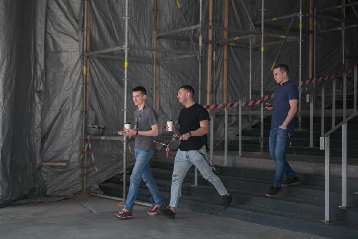 Неспешность бытия во время эвакуации Неспешность бытия во время эвакуации