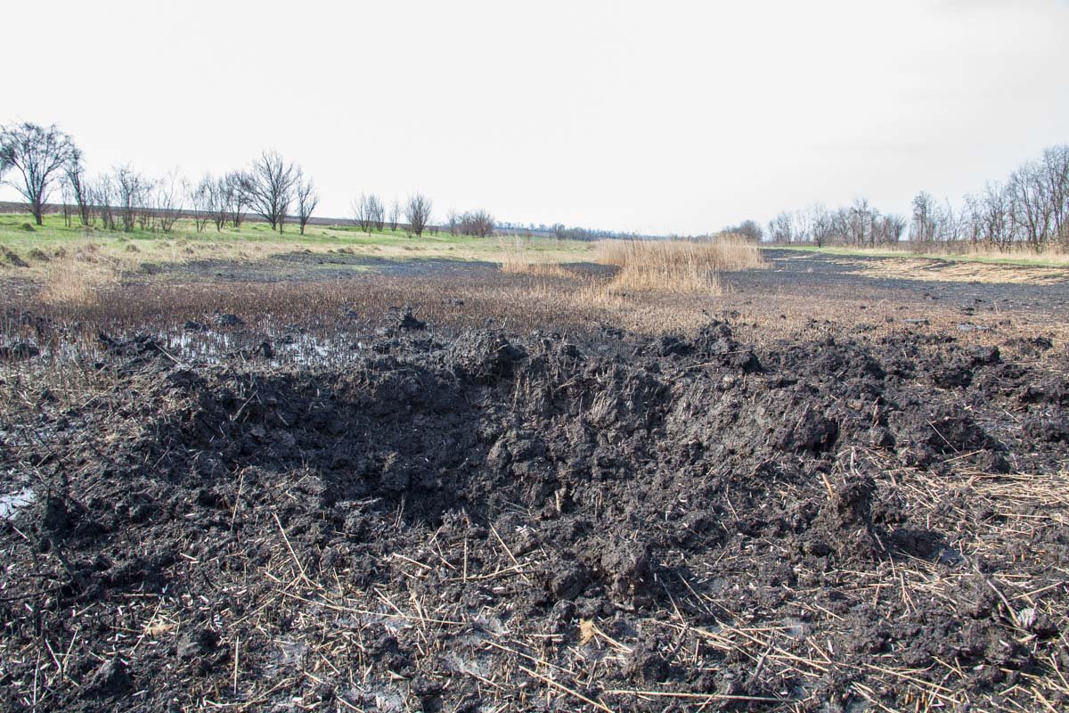 Взрыв происходил в балке Взрыв происходил в балке