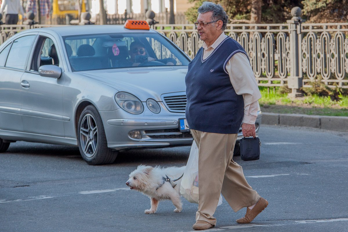 У человека все должно быть прекрасно: и лицо, и одежда, и собака