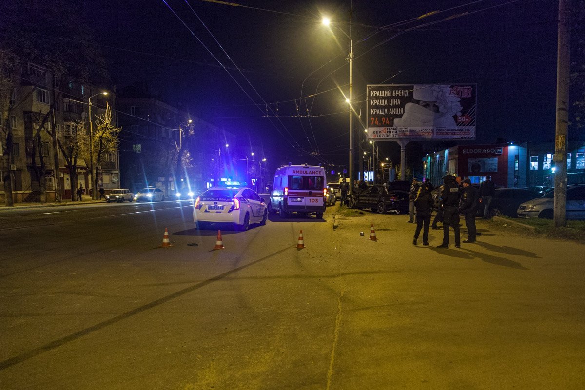 ДТП на проспекте Богдана Хмельницкого