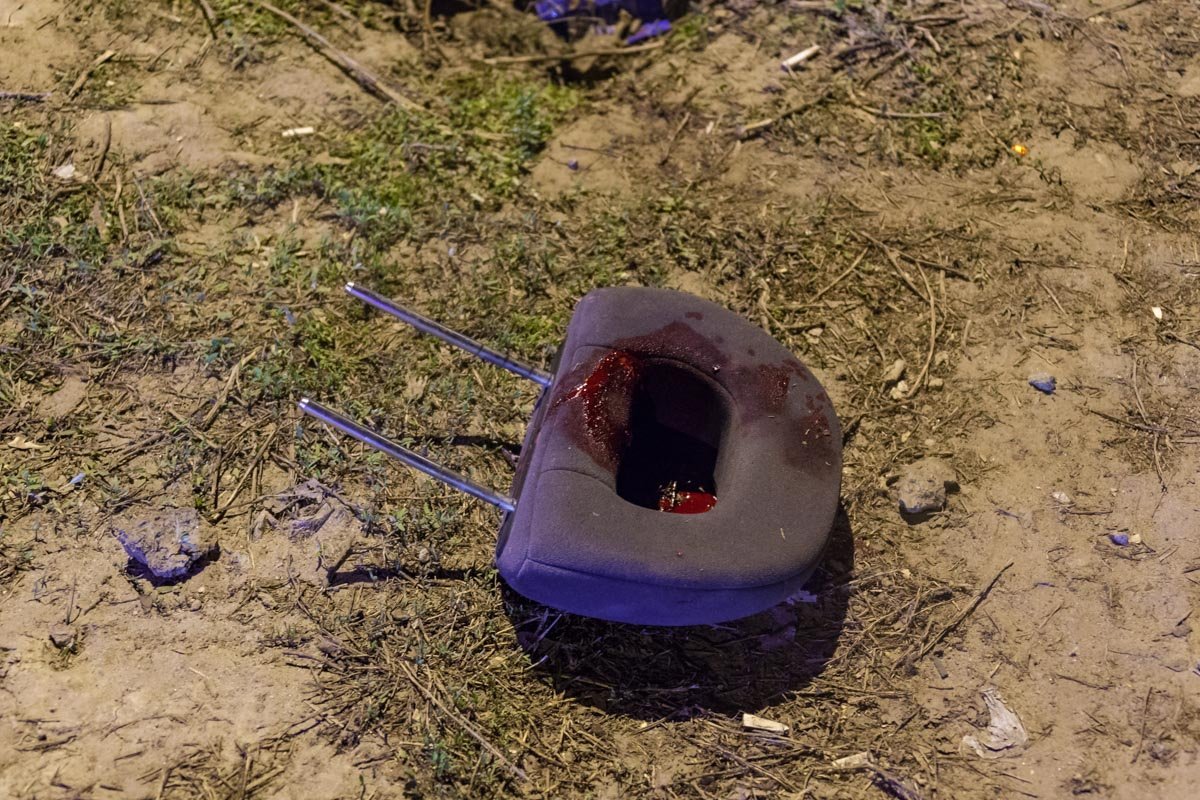 Водителя "скорая помощь" увезла первым