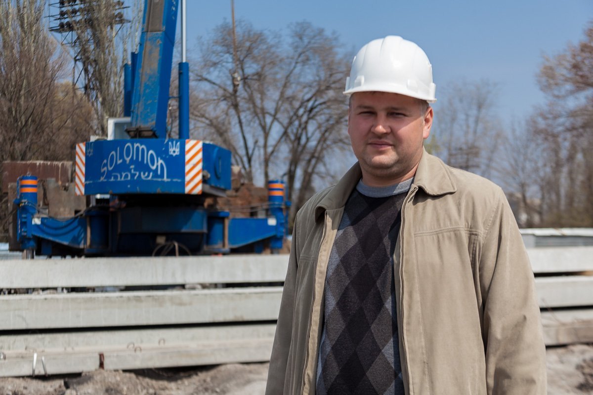 Андрей Ладнев, ответственный от компании генподрядчика за производство строительных работ Андрей Ладнев, ответственный от компании генподрядчика за производство строительных работ