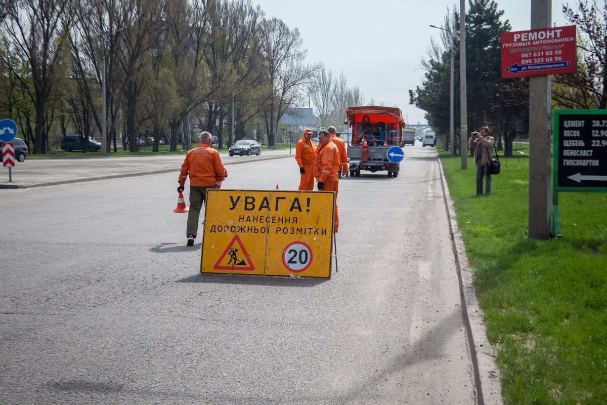В следующем году здесь уже обещают применить новую полимерную разметку В следующем году здесь уже обещают применить новую полимерную разметку