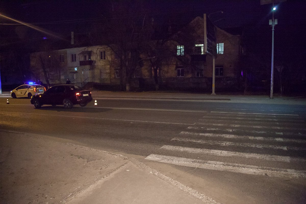 Сбил на пешеходном переходе