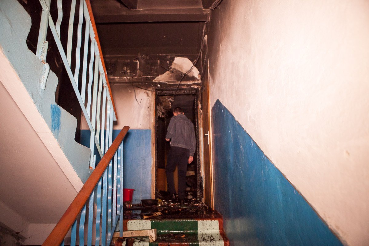 Хозяйку квартиры госпитализировали в городскую клиническую больницу №9