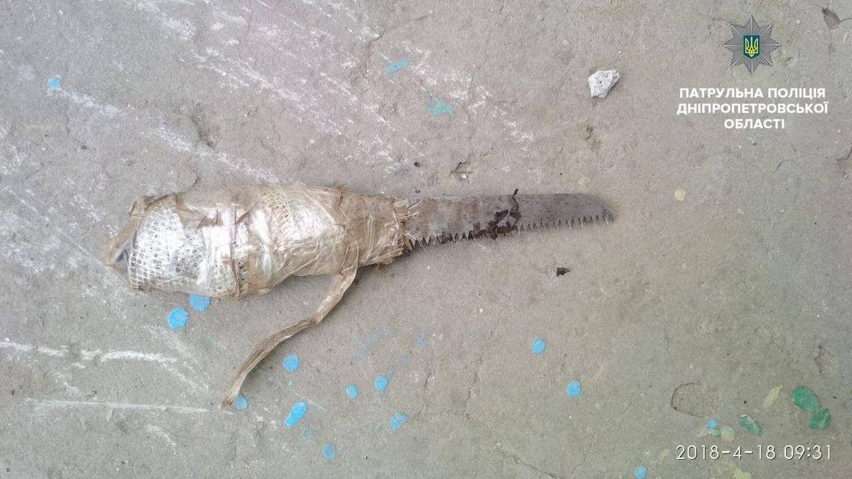 При себе у мужчин были лопата и пила При себе у мужчин были лопата и пила