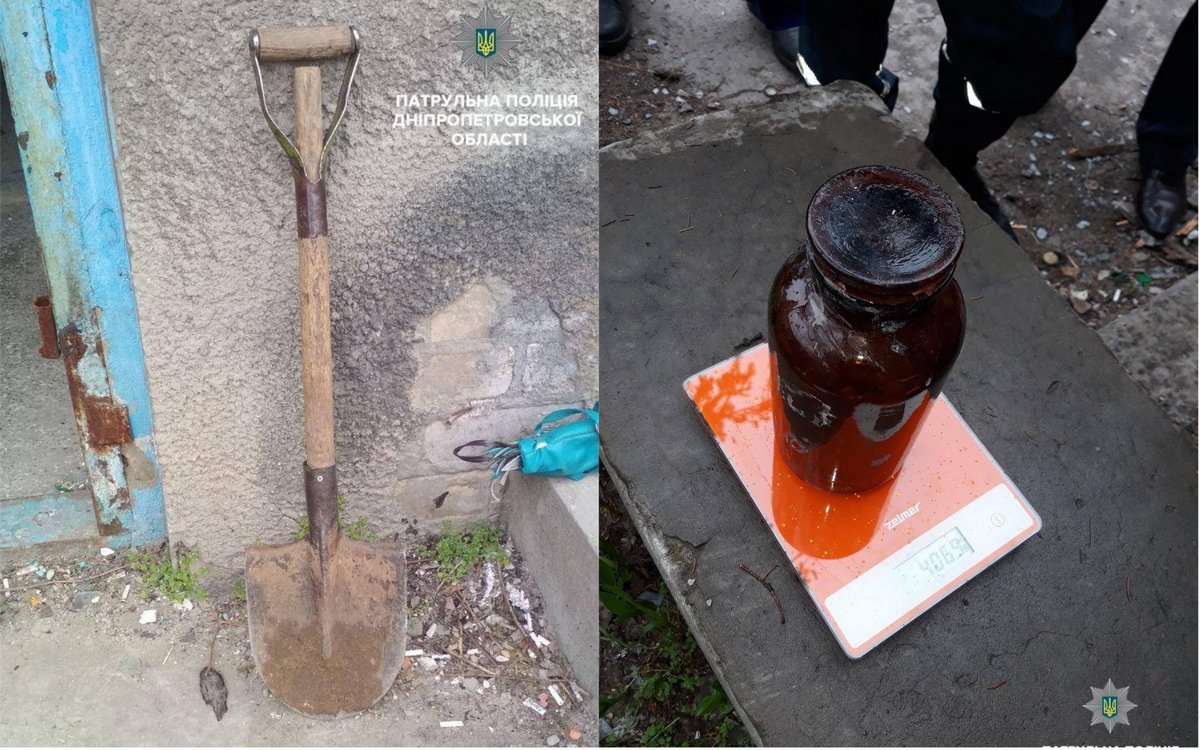 Полицейские также заметили в заброшенном здании банку, в которой находилась подозрительная жидкость, похожая на ртуть Полицейские также заметили в заброшенном здании банку, в которой находилась подозрительная жидкость, похожая на ртуть