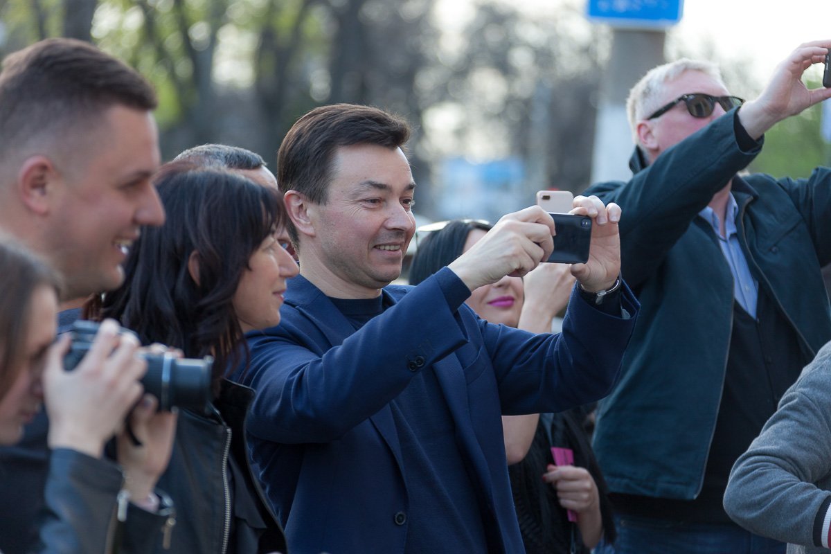 На мероприятии был парад IPhone На мероприятии был парад IPhone