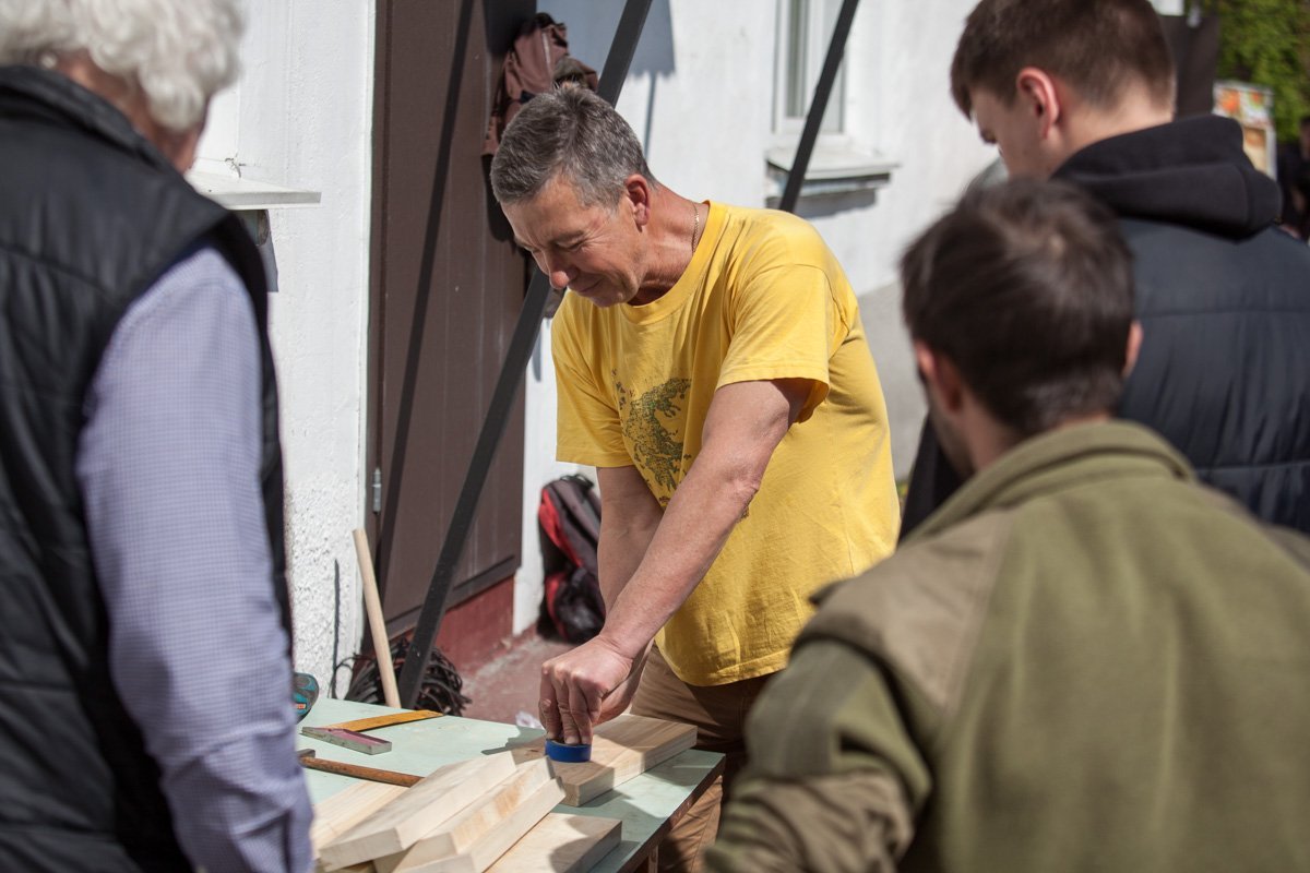 На мероприятии проводили всяческие мастер-классы