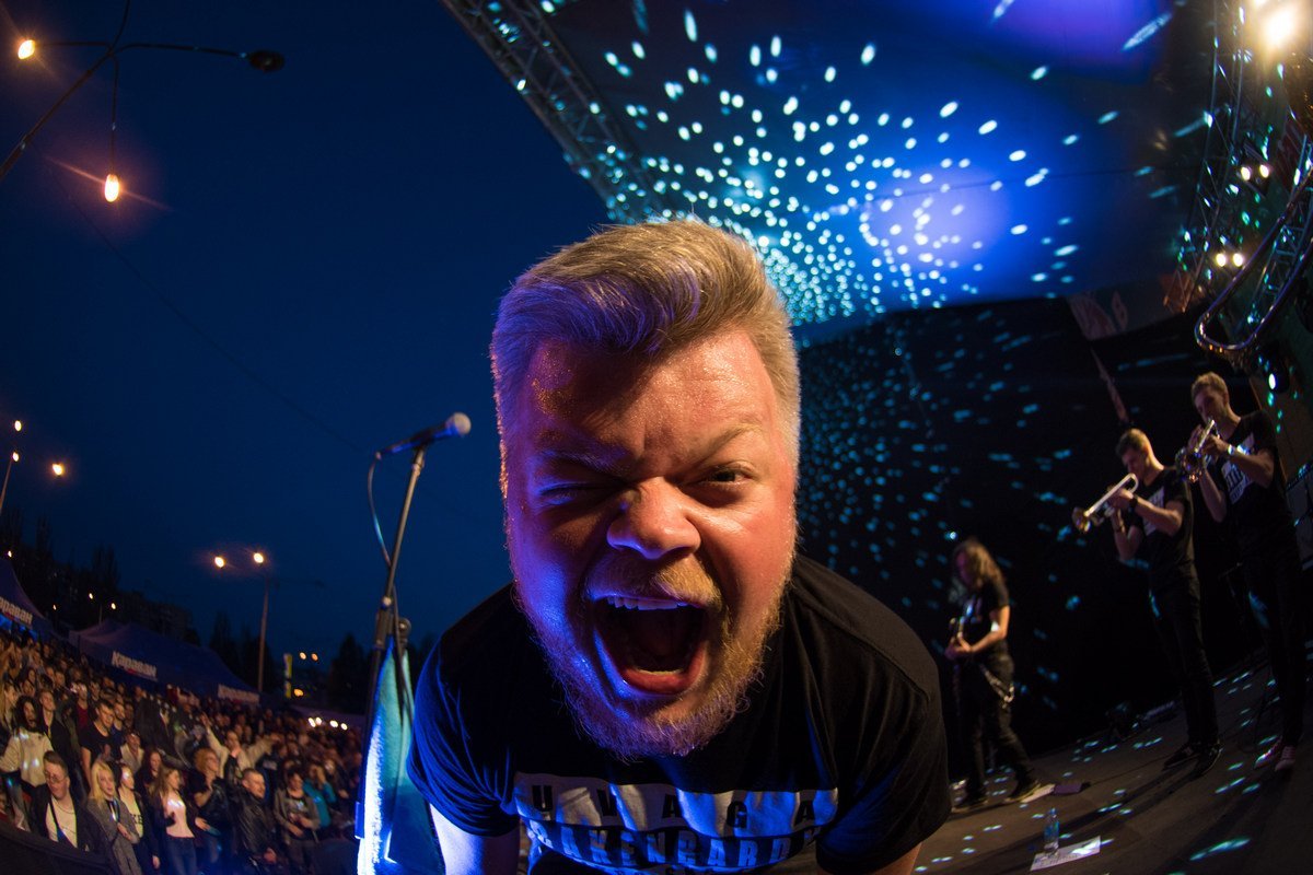 Рок-музыканты зажгли по полной