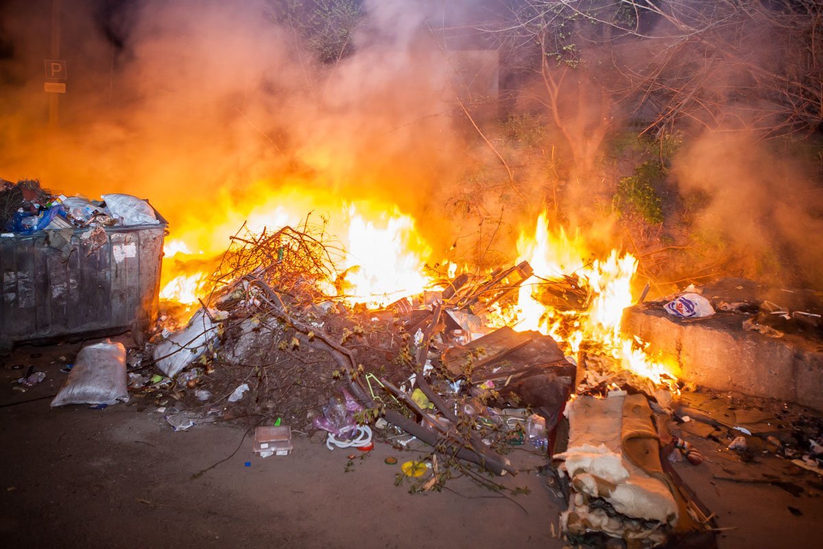 Пожар был достаточно сильным Пожар был достаточно сильным