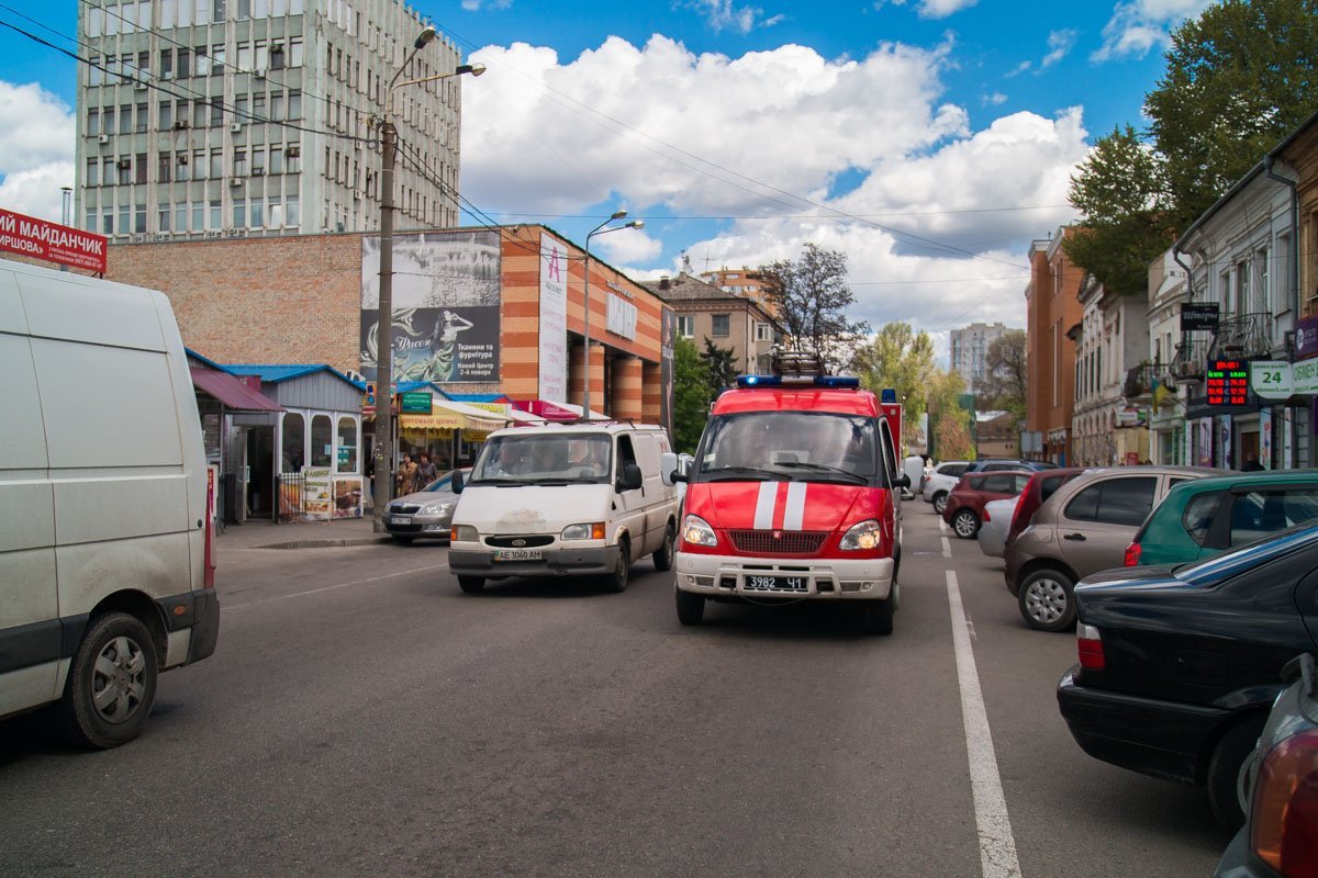 Спасатели в течении нескольких минут оказались на месте