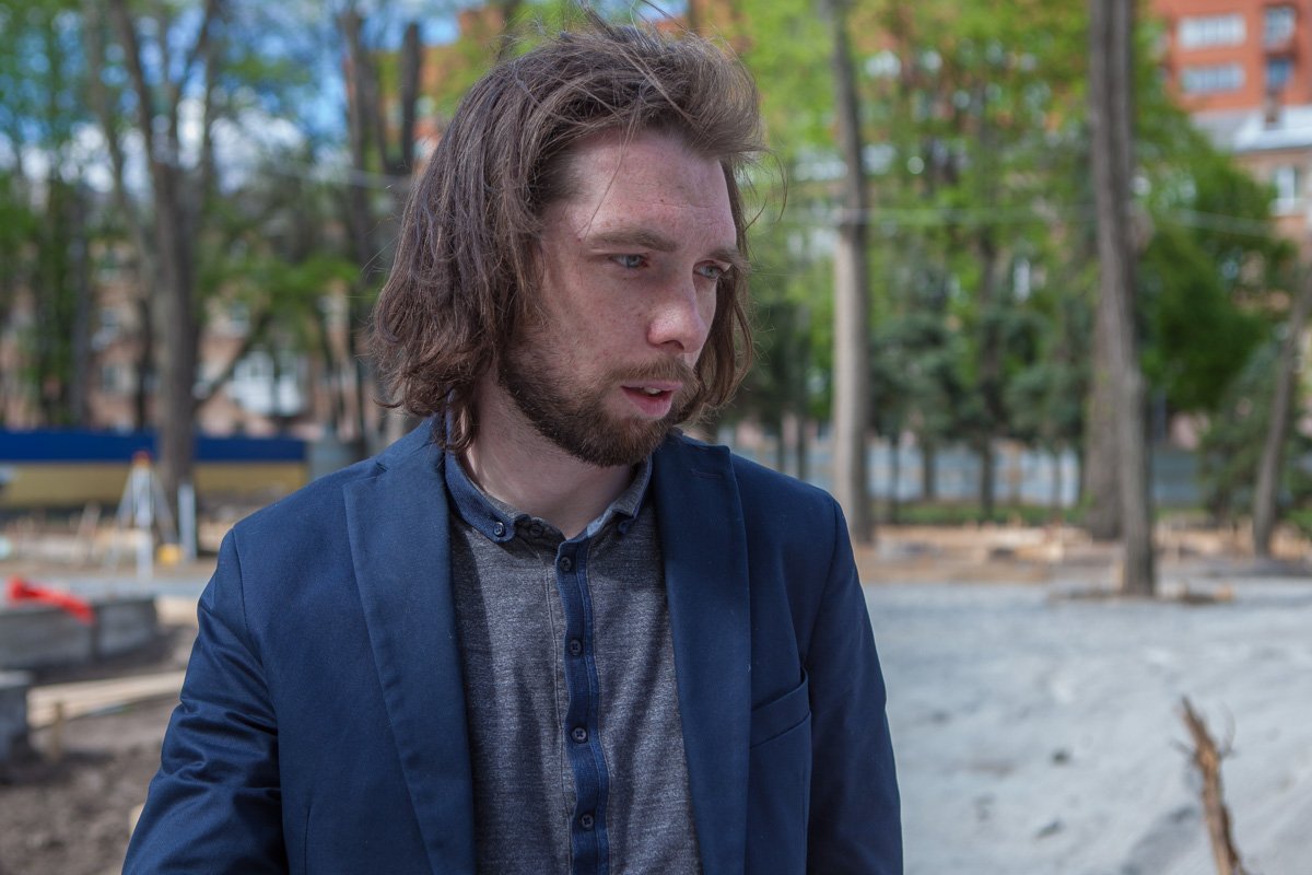 Сергей Дербин, молодой архитектор из Днепра