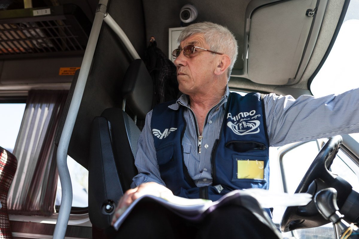 Водитель маршрута № 156 Владислав Говорун Водитель маршрута № 156 Владислав Говорун