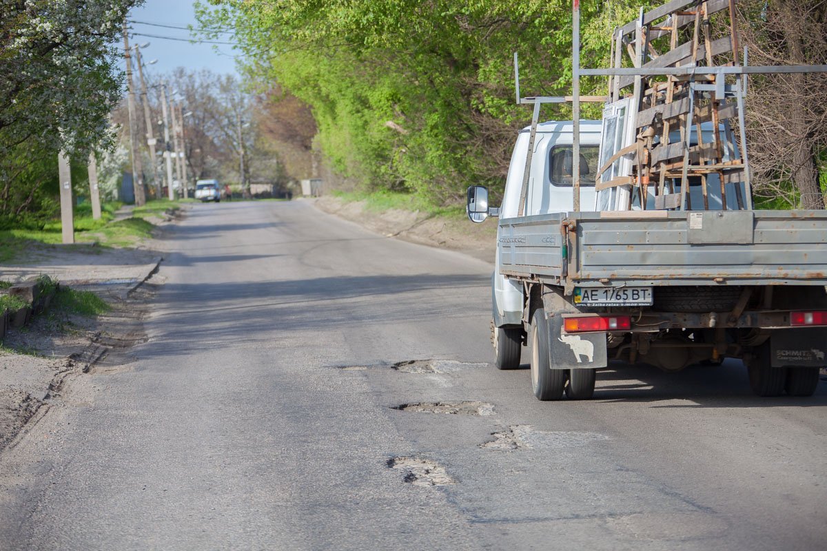Дорогу ремонтировали в 2017-м году