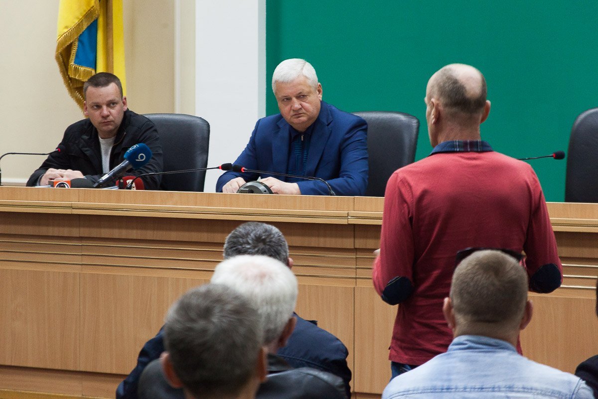 В кабинет вызвали представителей митинга