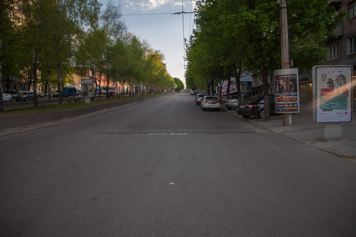 Несмотря на это состояние дорожного покрытия крайне удовлетворительное