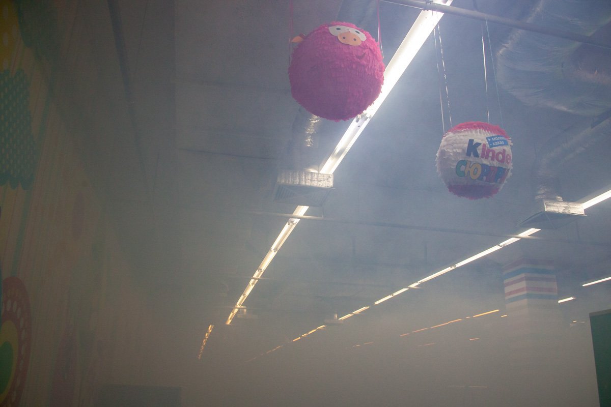 Через несколько минут помещение полностью наполнилось дымом Через несколько минут помещение полностью наполнилось дымом