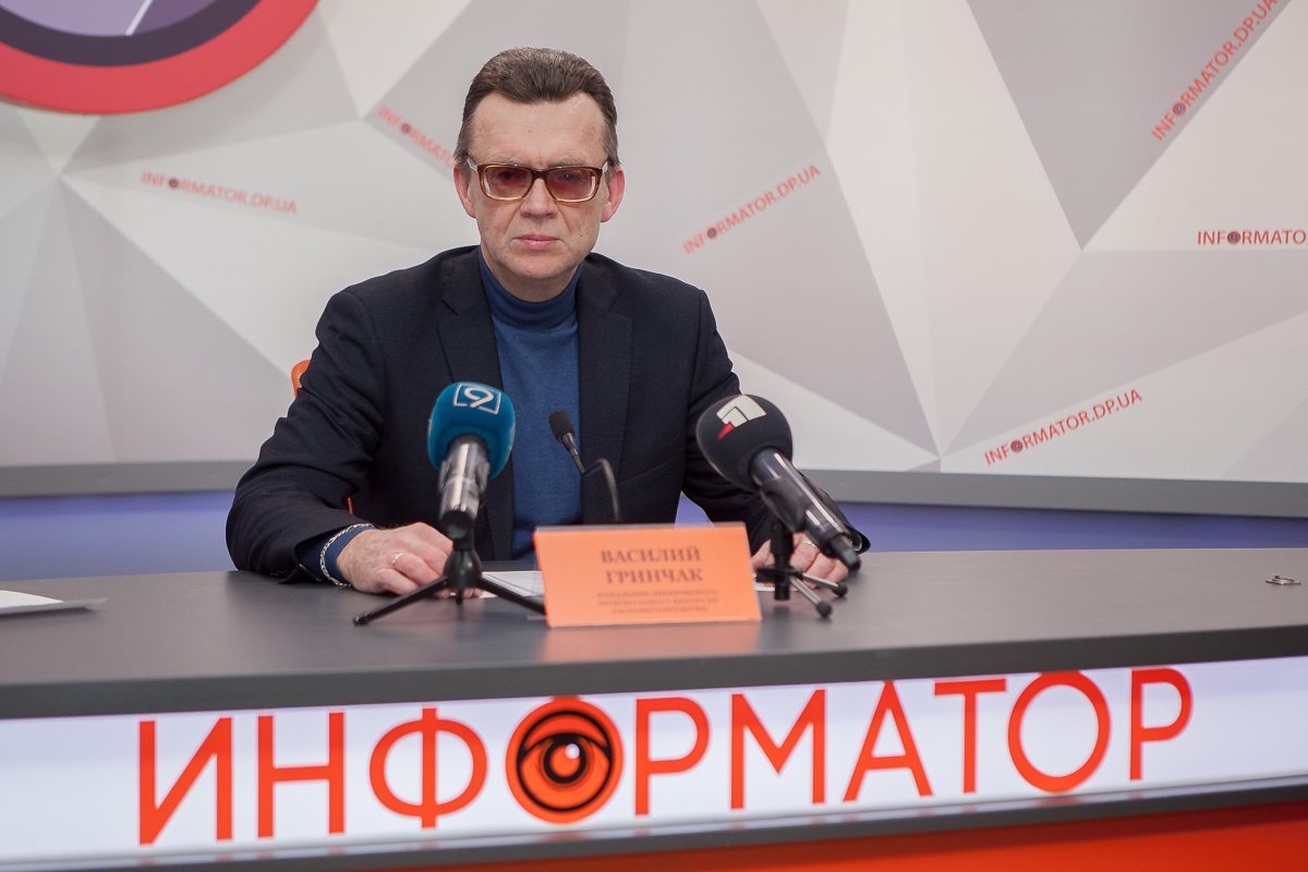 Начальник Днепровского регионального центра по гидрометеорологии Василий Гринчак Начальник Днепровского регионального центра по гидрометеорологии Василий Гринчак
