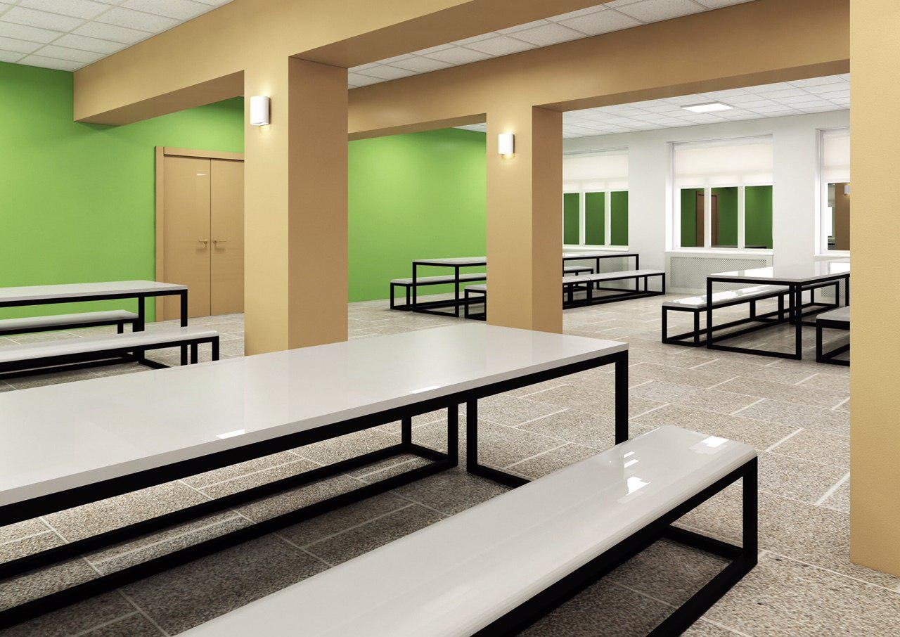 Так будет выглядеть новая столовая