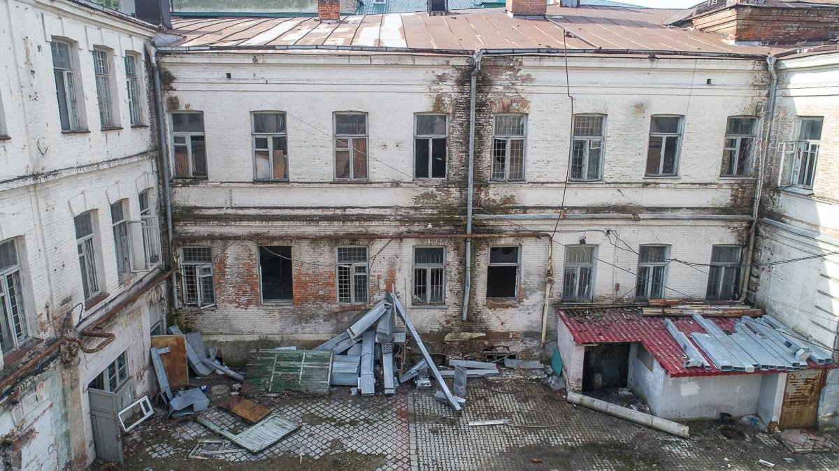 Вид двора Вид двора