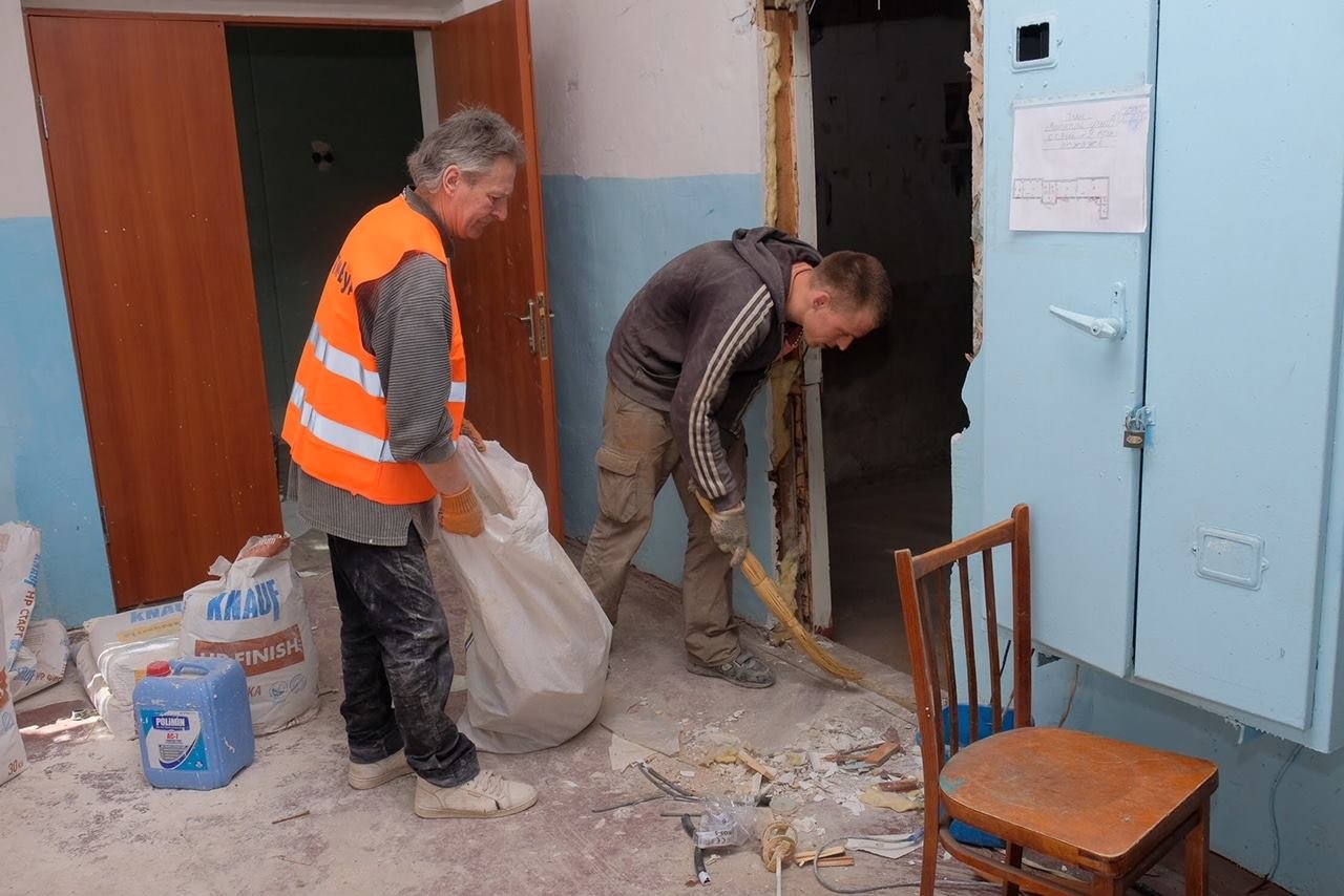 Помещение давно нуждалось в ремонте Помещение давно нуждалось в ремонте