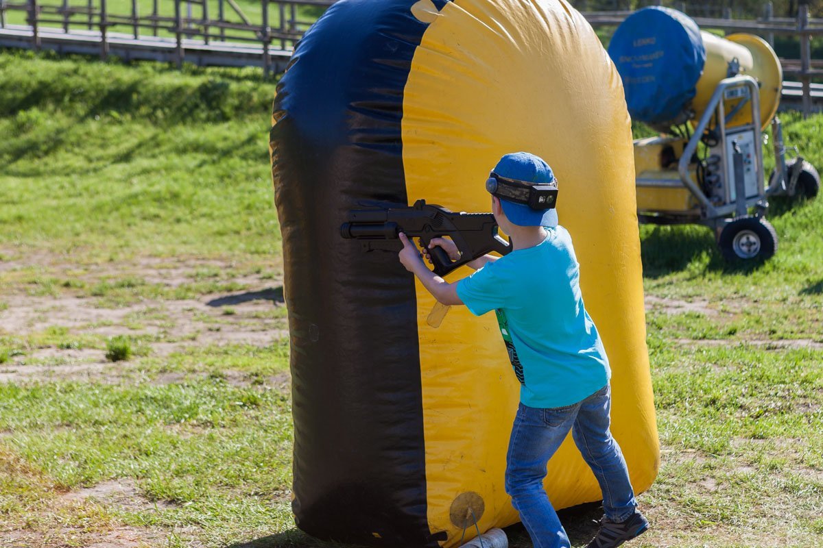 Ну очень много развлечений было для детей