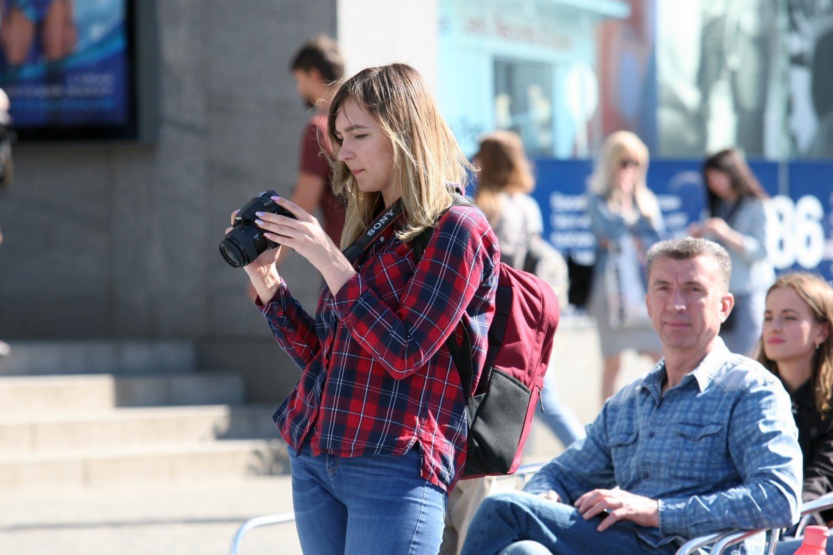 Фотографировать, как кто-то фотографирует - это искусство